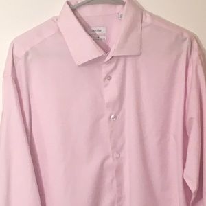 Calvin Klein Men’s  soft pink shirt
